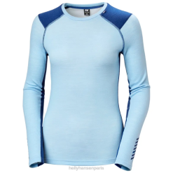Helly Hansen France | Helly-Hansen Couche de base de l'équipage de l'équipage Midweight Merino pour femmes 060J2047 marine