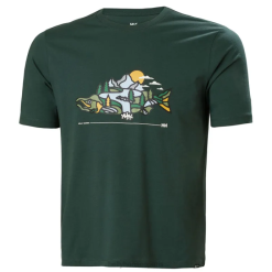 Helly Hansen France | Helly-Hansen F2F Tee de coton biologique 2.0 060J927 fjord profond