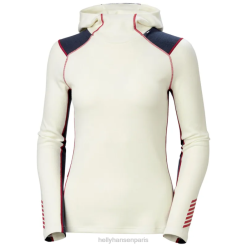 Helly Hansen France | Helly-Hansen Sweat à capule de couche de base 2-en-1 de la vie de la vie de la vie pour femmes 2 en 1 060J2057 marine
