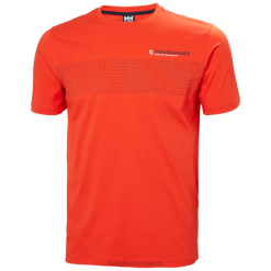 Helly Hansen France | Helly-Hansen T-shirt de la course océanique masculine 060J875 Navy V