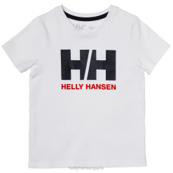 Helly Hansen France | Helly-Hansen T-shirt de logo pour enfants 060J2373 sorbet rose