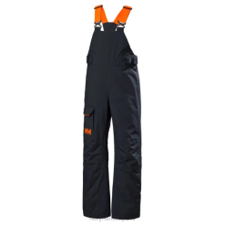 Helly Hansen France | Helly-Hansen pantalon de ski au sommet des juniors 060J2459 SPR / Noir le plus sombre