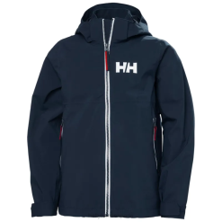 Helly Hansen France | Helly-Hansen veste de pluie de gréement des juniors 060J2773 épicéa