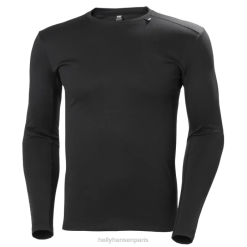 Helly Hansen Paris | Helly-Hansen Couche de base de l'équipage de Lifa Max pour hommes 060J1052 noir