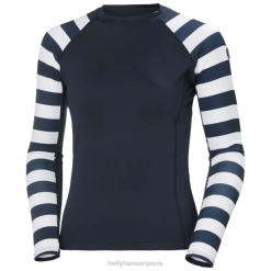 Helly Hansen Paris | Helly-Hansen Rashguard de vêtements d'eau pour femmes 060J2722 Jade Esra