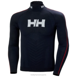 Helly Hansen Paris | Helly-Hansen Unisexe H1 Pro Lifa Top de course de ski sans couture 060J1060 noir