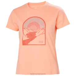 Helly Hansen Paris | Helly-Hansen W F2F Tee de coton biologique 2.0 060J2208 bleu vif