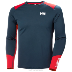 Helly Hansen Paris | Helly-Hansen couche de base de l'équipage actif lifa 060J1044 marine