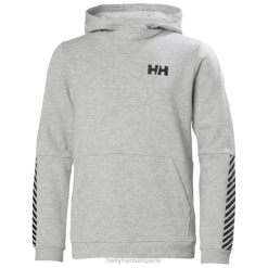 Helly Hansen Paris | Helly-Hansen sweat à capuche actif des juniors 060J2518 Sorbet rose / blanc