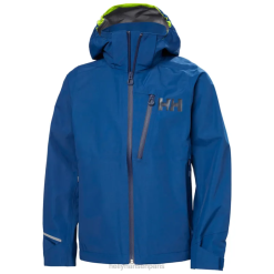Helly Hansen Paris | Helly-Hansen veste à 3 couches du laboratoire de fusion juniors 060J2552 terre cuite