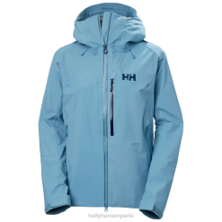 Helly Hansen Paris | Helly-Hansen veste de coquille de ski de l'arrière-pays pour femmes 060J1640 jade