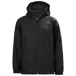 Helly Hansen Paris | Helly-Hansen veste de pluie urbaine des juniors 060J2812 Corail chaud / noir