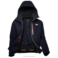 Helly Hansen Paris | Helly-Hansen veste de ski isolée alpha lifaloft pour hommes 060J407 marine