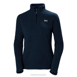 Helly Hansen Paris | Helly-Hansen veste en toison mi-zip pour femmes 060J1680 noir
